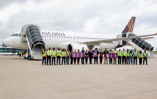 Vistara in Delhi aai Raajje aa dhemedhu dhathuruthah fashaifi