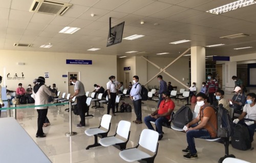 Maldivian flight flies to Dhaka with 135 expats