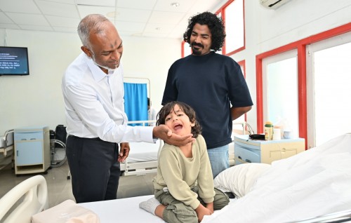 Photo: Raees, Thalassemia Center ah ziyaaraiy kurevvun