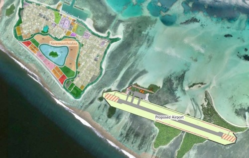 Faresmaathodaa Airport design koh tharahggee kuran MTCC aa havaalu koffi