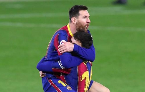 Bench in arai Messi jehi goal aaeku Betis balikoh, Barca in Real ge mahchah