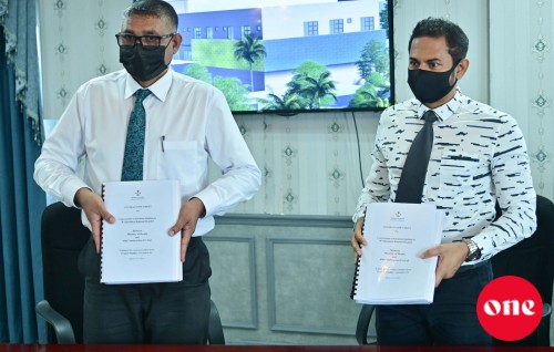 Ungoofaaru Regional hospital ah ithuru kuraa imaaraathuge massaikaiy Alia Construction aa havaalu koffi