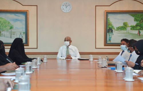 Arabiyya School ge aa imaaraai, baa jamaaludhin School huri goatheegai hadhan Raees ninmavaifi