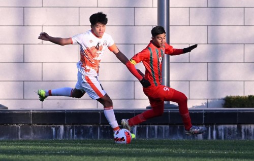 Ilan ge 2 goal aaeku zuvaan gaumee team in Bhutan aa evvaru koffi