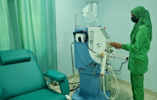 Baa atoll hospital gai dialysis ge hidhumaiy fashaifi