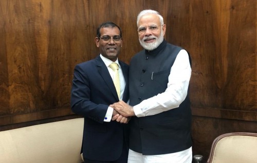 India ah ihuthiraam nukuraa nama gellun vaanee Raajje ah: Nasheed