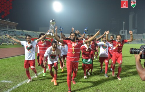 SAFF Championship anekkaaves Raajje aai Lanka gulhigen  baavvan visnanee