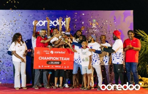 Ooredoo mas race: Thinadhoo ge championkan Black Ant Fishing hoadhaifi