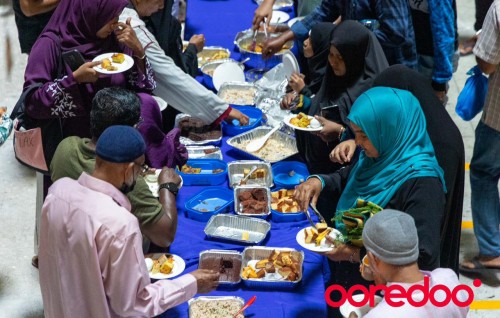Ooredoo ge faraathun hiyaa sarahadhugai varugadha Eid sayer, Eid Boakibaa behee Hulhumale' aai Male' gai