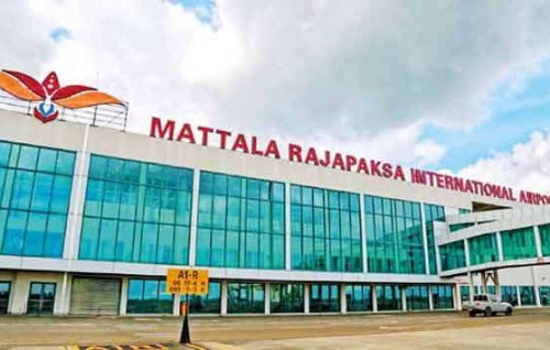 Lanka ge Mattala Airport bandhukoh flight maraamaathu kuraa thanakah badhalukuranee