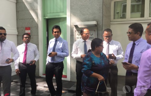 Progressive Coalition meets with President Solih