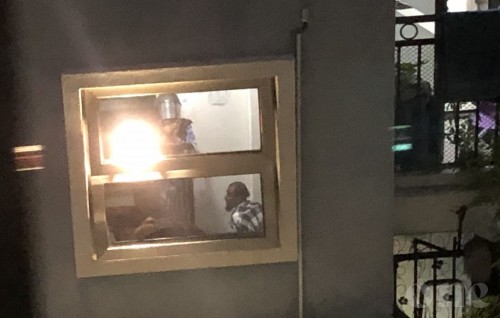 Police breaks down door of flat to arrest father of the two-year-old rape victim