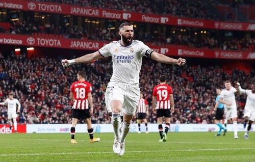 Benzema ga 2 goal aaeku Real ah bodu lead eh