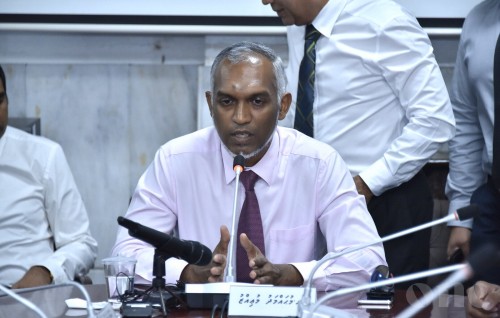 Noomadi mahsalaigai mayor Muizz ge mahchah ufulaafaivaa dhauvaa maadhamaa fashanee