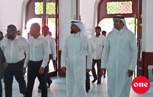 Ooredoo inn Qatar charity ge eheegai Hulhumale' bodu miskiy AC kurumah fahu alun hulhuvaifi