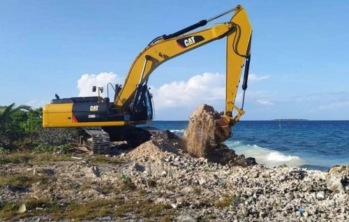 MTCC begins Landhoo harbor development project