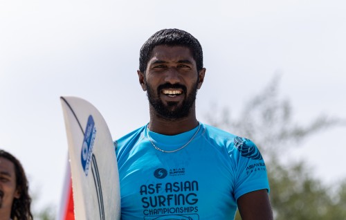 Hoodh, Asian Surfing Championship ge quarter ah