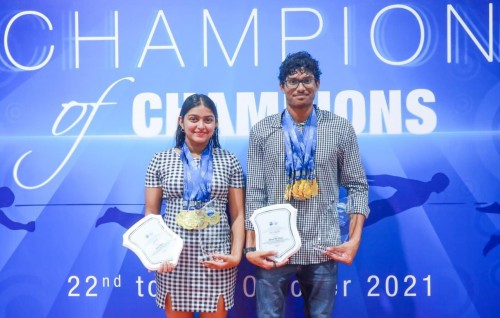 Champion inge mubaaraathugai ''fenmuthuge'' sharafu Aan aai Hamna ah