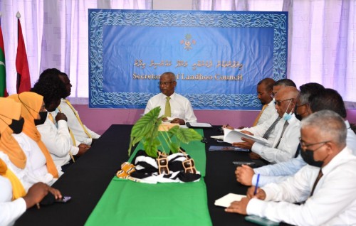 Raeesuljumhooriyyaa N. Landhoo ah vadaigathun