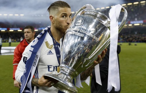 Real madrid ge kaamiyaabu captain Ramos club dhookollan ninmaifi