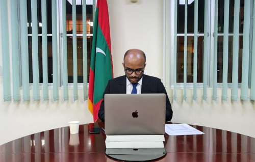 Raajjey ge iguthisoadhu kolhah jeheynee vaige dhathuruthah ithuru kurevigen: Ameer