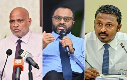 Minister Shaheem aai Haidharu adhi AG Usham ah ruhun dhinumah committee inn faas kohfi