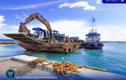 Gahdhoo harbour development project underway