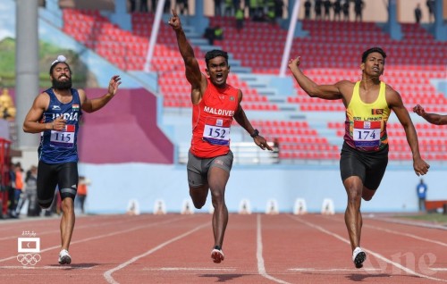 Saaid wins first gold for Maldives in the South Asian Games