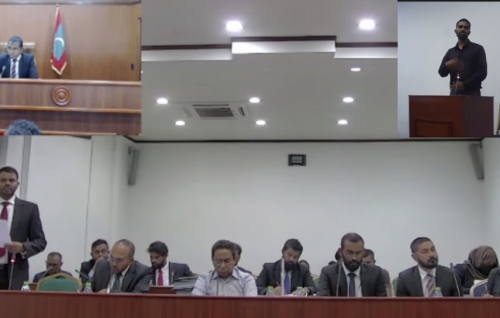 Courtroom ah fen faibaathee Raees Yameen ge adu ehun cancel koffi