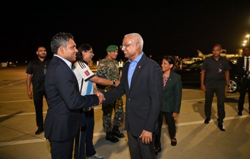 World Cup ge semi ge match thah bahlavailevvumah Raees ge dhekan'balun Qatar ah furaavadaigenfi