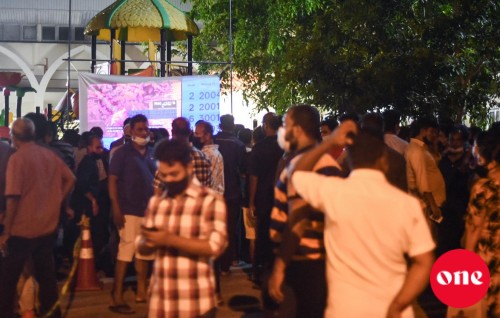 #OnePhoto : Social Center gai Covishield ge dhevana dose jehun