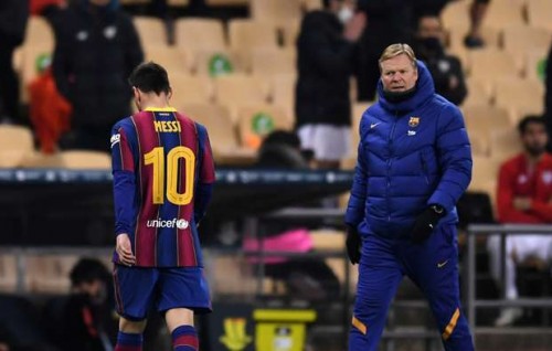 Messi ge furathama raiyy card, Barca ah thashi gellijje