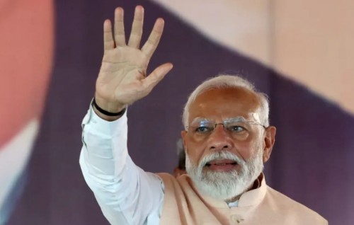 Modi ge coalition ah India ge inthihaabu kaamiyaabu vaane kamah exit poll thakun dhakkaifi