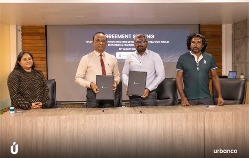 Hulhumale' in goathi dheyn beynunvaa bimaai Thiyaneru falhu adhi Thilafushi hihkkan CMC aa havaalu koffi
