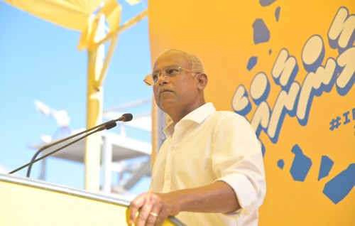 MDP inn riyaasee inthihaabu ge vote fashaanee ves 100,000 vote aa eku: Raees