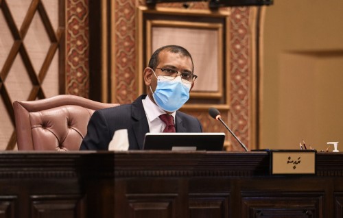 Raees Nasheed Raajje vadaigen quarantine gai