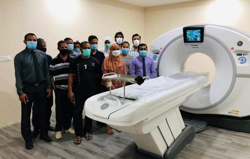 L. Gan regional hospital inn CT scan ge hidhumaiy dhinun Raees fahtavai dhevvaifi