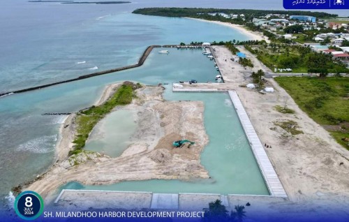 Sh. Milandhoo Harbour Development Project well underway: MTCC