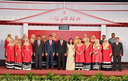 Photo: Majeedhiyaa School ge 95 vana aharee jalsa