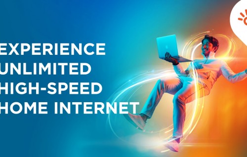 Dhiraagaa eku unlimited high-speed home internet hidhumaiy!