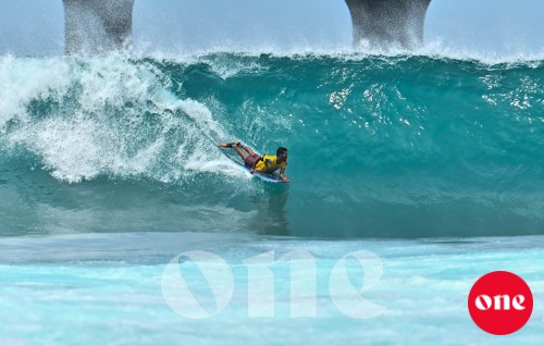 Bodyboarding league fashaanee thaareehee Burunu Shikaaru event in 