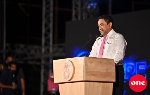 Raajje ah vegen midhanee beeru kanfathakun adu eheema vaa goiy: Raees Yameen