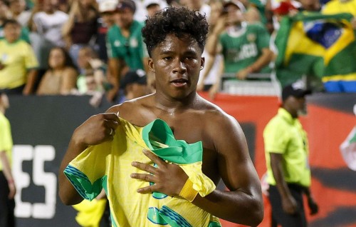 Fahu minute gai Brazil molhukohdhinee Endrick