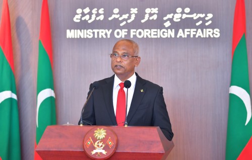 Kulli nurakkaluge haalathu iulaanu kuran jehey fadha haalatheh Raajje aku neiy: Raees