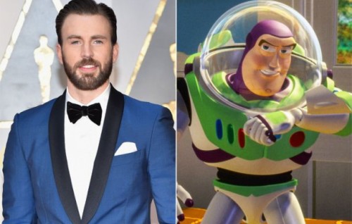 Chris Evans to voice Buzz Lightyear in new Pixar movie
