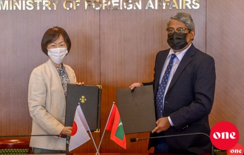 Sea Ambulance gathumashaai muvazzafun thamreenu kuran Japan in 46 Million Rufiyaa ge ehee eh