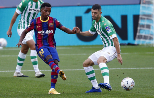 Ansu Fati ge kakulah aniyaave Barca ah maayooskan