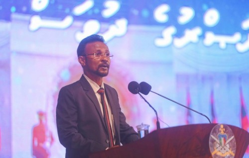Dhivehi bahuge ekedemee ge Raees akah Dr. Ashraf