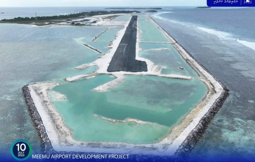 Meemu airport mashroou ge 60 percent nimijje