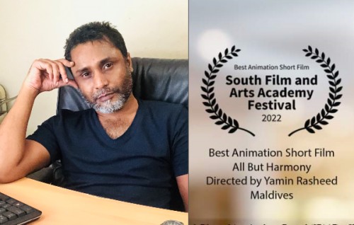 Miee mulhin ehen fenvareh, 'Maakanaa Show' Yaamin Rasheedge animation direction beyruge award thakaai hamayah